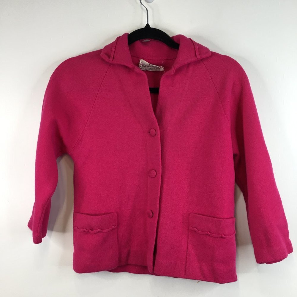 Vintage Venetia Cadillac Italian virgin wool Jacket 14